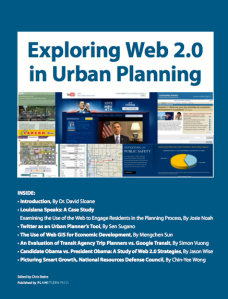 Exploring Web 2.0 in Urban Planning